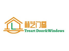 林艺门窗企业标志设计