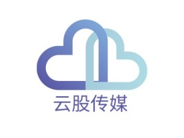 云股传媒logo标志设计