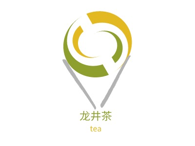 龍井茶LOGO設(shè)計(jì)