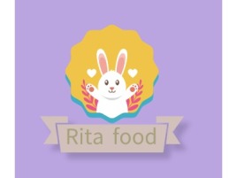 Rita food品牌logo设计