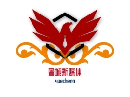 粤城新媒体公司logo设计