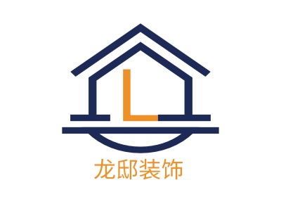 龙邸装饰LOGO设计