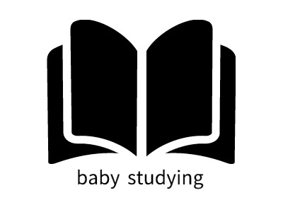 baby studyingLOGO设计