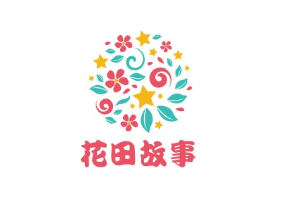 花田故事LOGO設(shè)計(jì)