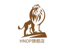 HNOP旗舰店店铺标志设计