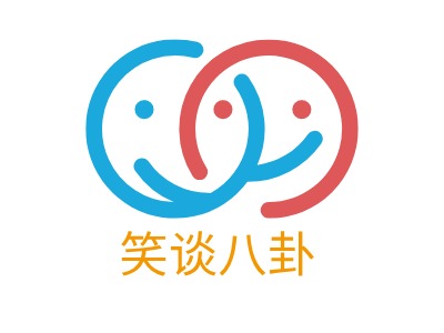 笑谈八卦LOGO设计