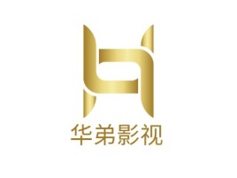 华弟影视logo标志设计