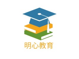 明心教育logo标志设计