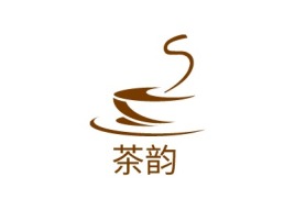 茶韵店铺logo头像设计