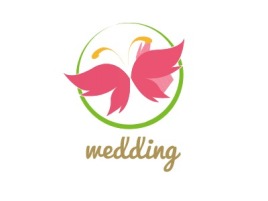 wedding店铺标志设计