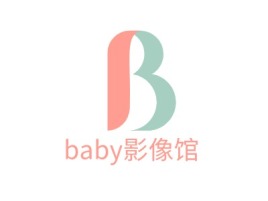 baby影像馆店铺logo头像设计