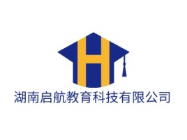湖南启航教育科技有限公司logo标志设计