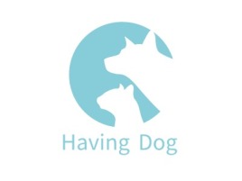 Having Dog门店logo设计