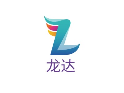 龍達LOGO設計