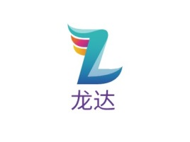 陕西龙达logo标志设计