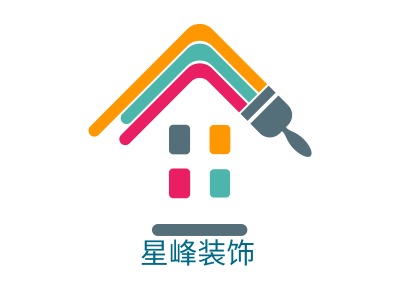 星峰装饰LOGO设计