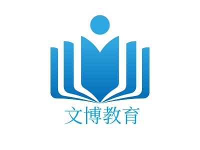 文博教育LOGO设计