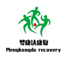 Mengkangda recovery门店logo标志设计