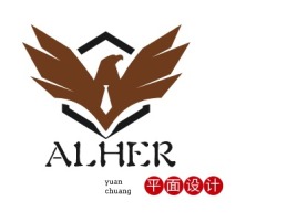 新疆ALHERlogo标志设计