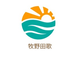 牧野田歌品牌logo设计