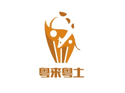 粤来粤土LOGO设计