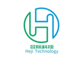 浙江合际科技公司logo设计