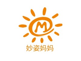 妙姿妈妈门店logo设计