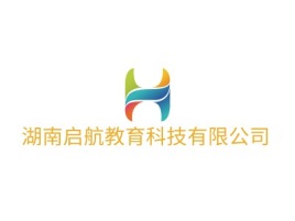 湖南启航教育科技有限公司logo标志设计