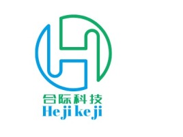 浙江He ji ke ji公司logo设计