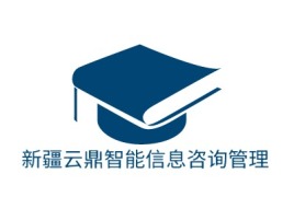 新疆云鼎智能信息咨询管理logo标志设计