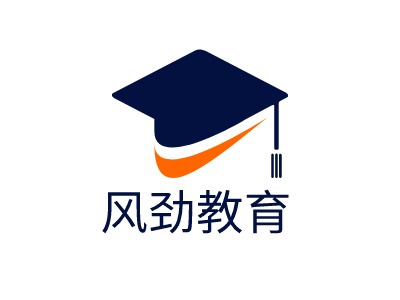 风劲教育LOGO设计