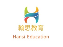 翰思教育logo标志设计