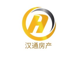 汉通房产企业标志设计