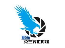克兰文化传媒logo标志设计