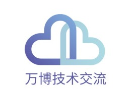 万博技术交流公司logo设计