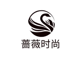 蔷薇时尚门店logo设计