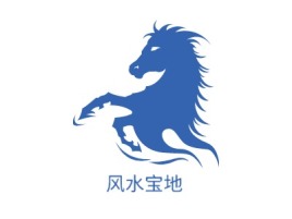 风水宝地logo标志设计