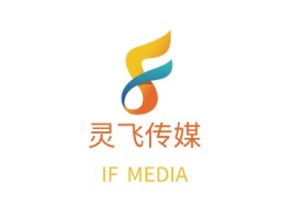 灵飞传媒logo标志设计