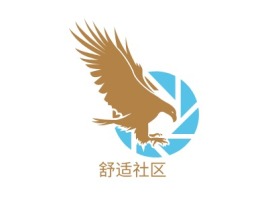 黑龙江舒适社区logo标志设计