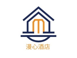 漫心酒店名宿logo设计