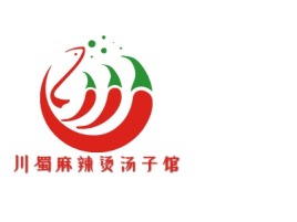 吉林川蜀麻辣烫汤子馆店铺logo头像设计