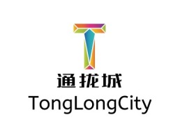    TongLongCity店铺标志设计