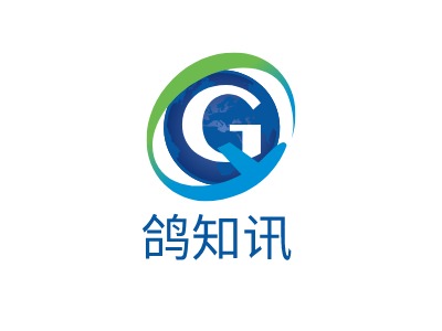 鴿知訊LOGO設(shè)計(jì)