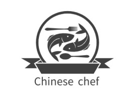 Chinese chef店铺logo头像设计
