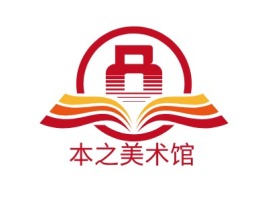 本之美术馆logo标志设计