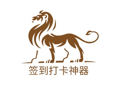 签到打卡神器LOGO设计