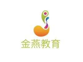 金燕教育logo标志设计