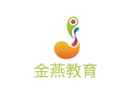 金燕教育logo標(biāo)志設(shè)計(jì)