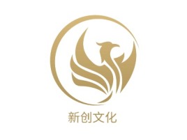 陕西新创文化logo标志设计