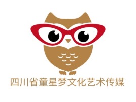 四川省童星梦文化艺术传媒logo标志设计